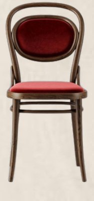 Velvet accent chair